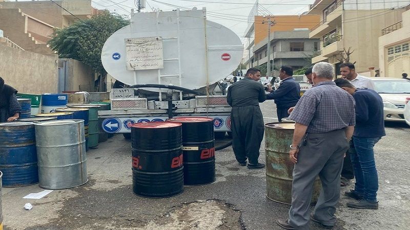 سبەى لە پارێزگاى سلێمانى و دەوروبەرى دەست بەدابەشکردنى نەوت دەکرێت